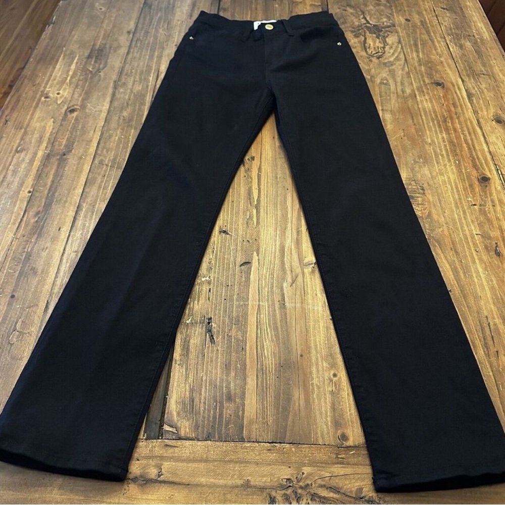Frame le high straight full length jeans